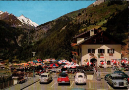 ! Ansichtskarte VW Käfer, Volkswagen, Mercedes, Heiligenblut, Hotel Post, 1968, Österreich - Toerisme