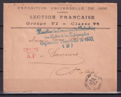 D 772 / ENVELOPPE EXPOSITION UNIVERSELLE DE 1900 - Collections