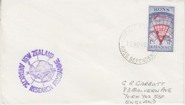 Ross Dependency 1969  Ca NZ Antarctic Research Programme Ca Scott Base 11 NOV 1969 (SO223) - Storia Postale