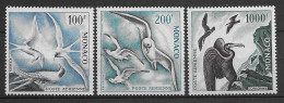 Monaco Poste Aérienne YT N° 66/68 Neufs *. TB - Airmail