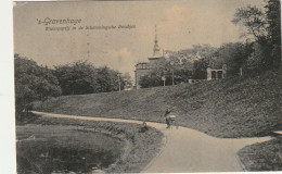 ''s-Gravenhage Waterpartij In De Scheveningsche Boschjes Vissertje En Jongen Met Karretje # 1905   4684 - Den Haag ('s-Gravenhage)