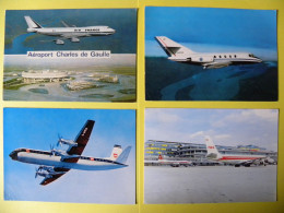 LOT DE 7 CARTES - Thème Aviation - L'Aéroport De Paris-Orly  - L'aerogare .... - 1946-....: Era Moderna