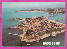 310224 / Bulgaria - Nessebar - Aerial View Vue Aerienne Town , Isthmus Connecting Old Town With The Mainland PC Spectrum - Bulgarie