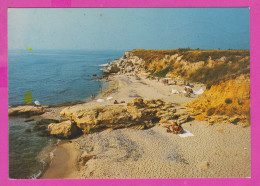 310228 / Bulgaria - Village Ravda (Burgas Region ) - Beach Black Sea People 1989 PC Bulgarie Bulgarien Bulgarije - Bulgarie