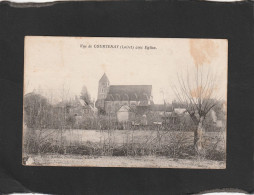 128168         Francia,     Vue   De   Courtenay  Avec   Eglise,   VG - Courtenay