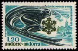 Timbre D'Andorre Français N° 251 Neuf ** - Unused Stamps