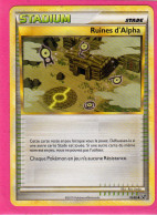 Carte Pokemon Francaise 2010 Heart Gold Indomptable 76/90 Ruines D'alpha Neuve - HeartGold SoulSilver