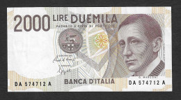 Italia - Banconota Circolata Da 2000 Lire "Marconi" P-115a.1 - 1990 #19 - 2.000 Lire