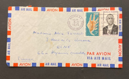 NOUVELLE CALÉDONIE Lettre Nouméa 1974 Pour La France - Briefe U. Dokumente