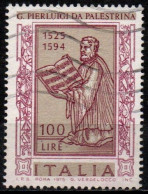 Italia Repubblica 1975: Giovanni Pierluigi Da Palestrina - 100 Lire - Usato - 1971-80: Afgestempeld