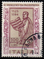 Italia Repubblica 1975: Giovanni Pierluigi Da Palestrina - 100 Lire - Usato - 1971-80: Afgestempeld