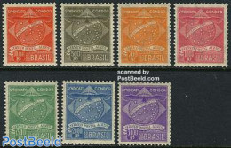 Brazil 1930 Syndicato Condor 7v, 2nd Print, Mint NH, Nature - Birds - Unused Stamps
