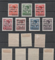 Croatia NDH, MH, 1941, Michel 1-8 - Croatia