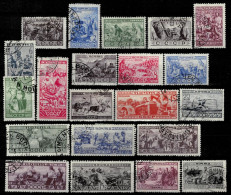 USSR / Russia 1933  Ethnography Of USSR Complete Set MH 429-449  Used - Oblitérés