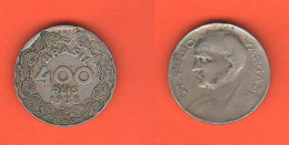 Brasil 400 Reis 1938 Brasile Brazil Dr Vargas Nickel Coin - Brazil