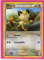 Carte Pokemon Francaise 2010 Heart Gold Trainer Kits 4/30 Miaouss 60pv Neuve - Trainer Kits