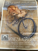 MANIFESTO - II GIRO D'ITALIA DONNE - VENEZIA - AGRIGENTO - 70x100 - Posters