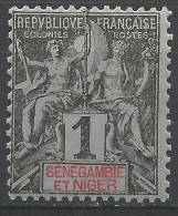 SENEGAMBIE ET NIGER N° 1 NEUF** LUXE SANS CHARNIERE  / Hingeless / MNH - Neufs