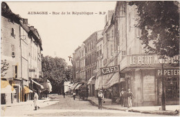 CPA13- AUBAGNE- Rue De La République - Aubagne