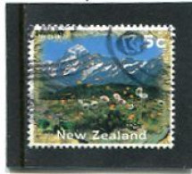 NEW ZEALAND - 1996   5c  MT COOK  FINE  USED - Used Stamps