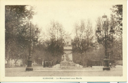 CPA13- AUBAGNE- Le Monument Aux Morts - Aubagne