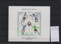 Monaco Michel Cat.No. Sheet Mnh/**  20 Soccer - Bloques