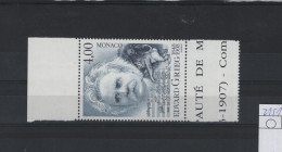 Monaco Michel Cat.No. Mnh/** 2151 - Unused Stamps
