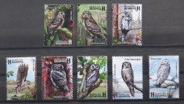 BELARUS 2023 FAUNA Animals. Birds OWLS - Fine Set MNH - Wit-Rusland