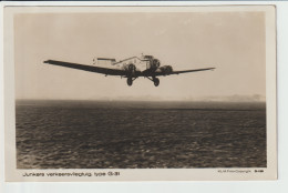 Vintage KLM Rppc Lufthansa Junkers G-31 @ Schiphol Amsterdam Airport - 1919-1938: Entre Guerres