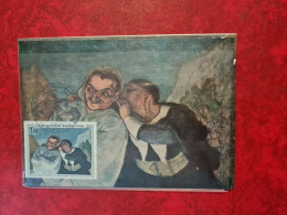 FDC 1966 MAXI MARSEILLE H. DAUMIER CRISPIN ET SCAPIN MUSEE DU LOUVRE - Non Classificati