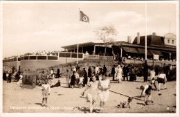 Ostseebad Großmöllen O. Kösejlin , Partie An Der Strandhalle (Fahne 3.Reich) (Mielno, Poland)(Ungebraucht) - Pommern