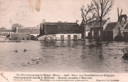 Moerzeke (Overstrooming Van Maart 1906) - Ondergespoelde Huizen - Hamme