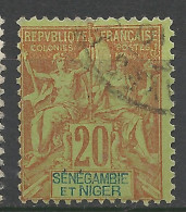 SENEGAMBIE ET NIGER N° 7 OBL / Used - Usati