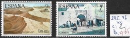 SAHARA ESPAGNOL 295-96 ** Côte 2 € - Spanish Sahara