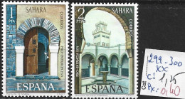 SAHARA ESPAGNOL 299-300 ** Côte 1.25 € - Sahara Spagnolo