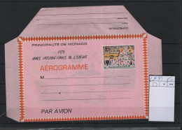 Monaco Michel Cat.No.postal Stat Unused Aerogramme LF 4 - Other & Unclassified