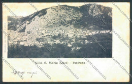 Chieti Villa Santa Maria PIEGA Cartolina ZB2901 - Chieti