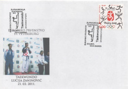 Croatia, Taekwondo, L. Zaninovic Gold Medal At European Championship St. Petersburg 2010 - Unclassified