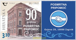 651945 MNH CROACIA 2021 90 ANIVERSARIO DE LA ASISTENCIA FUNERARIA - Croatie