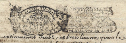 1719 CACHET DE GENERALITE  DE MONTPELLIER DOUBLE CACHET SUR 8 PAGES V.SCANS - Cachets Généralité