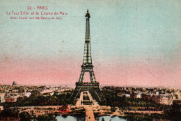 Paris - La Tour Eiffel Et Le Champ De Mars - Tour Eiffel