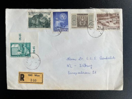 AUSTRIA 1973? REGISTERED LETTER VIENNA WIEN TO TILBURG OOSTENRIJK OSTERREICH EINSCHREIBEN - Covers & Documents