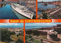 *CPM - ITALIE - LATIUM - CIVITAVECCHIA - Multivues - Civitavecchia