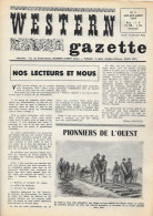 Revue WESTERN GAZETTE N°5 - Juillet 1964 - La Selle Américaine - Mottura - Rallye équestre Angers - - Autres & Non Classés