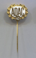 ADAC Germany - Deutscher Automobil Club Automotive, Vintage Pin Badge Abzeichen, Enamel - Transport Und Verkehr