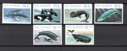 New Zealand 1988 Set Whale/Fish/Wale Stamps (Michel 1056/61) MNH - Nuevos