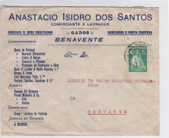 Portugal   -  Envelope  Circulou  De Benavente Para Santarém - FDC