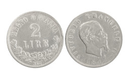 !!! 2 LIRE 1863 NAPOLI " VALORE" !!! - 1861-1878 : Víctor Emmanuel II