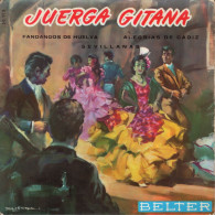 JUERGA GITANA  - FR EP - FANDANGOS DE HUELVA + 2 - Musiche Del Mondo