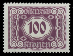 ÖSTERREICH PORTOMARKEN 1922 Nr 118 Postfrisch X753CE6 - Taxe